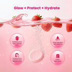 L-Glutathione Fizz Tablets with Vitamin C (15 Tablets)